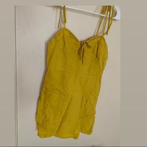 Forever 21 yellow dress